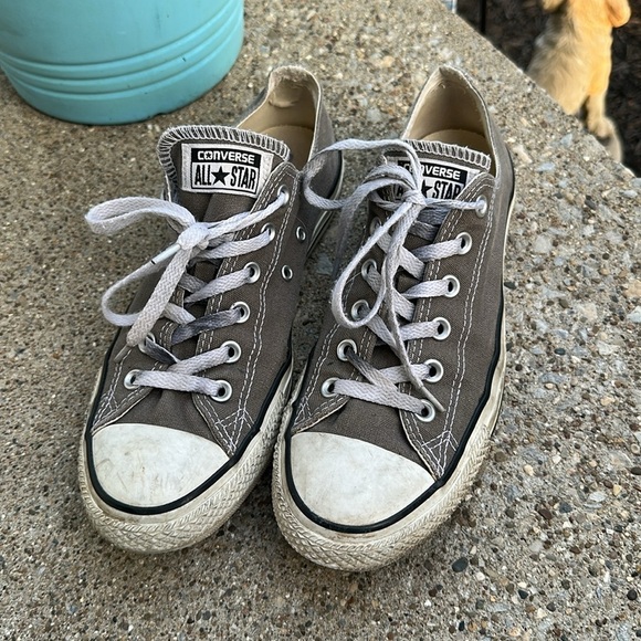 Grey Converse Sneakers Mens Size 8 - Picture 2 of 5